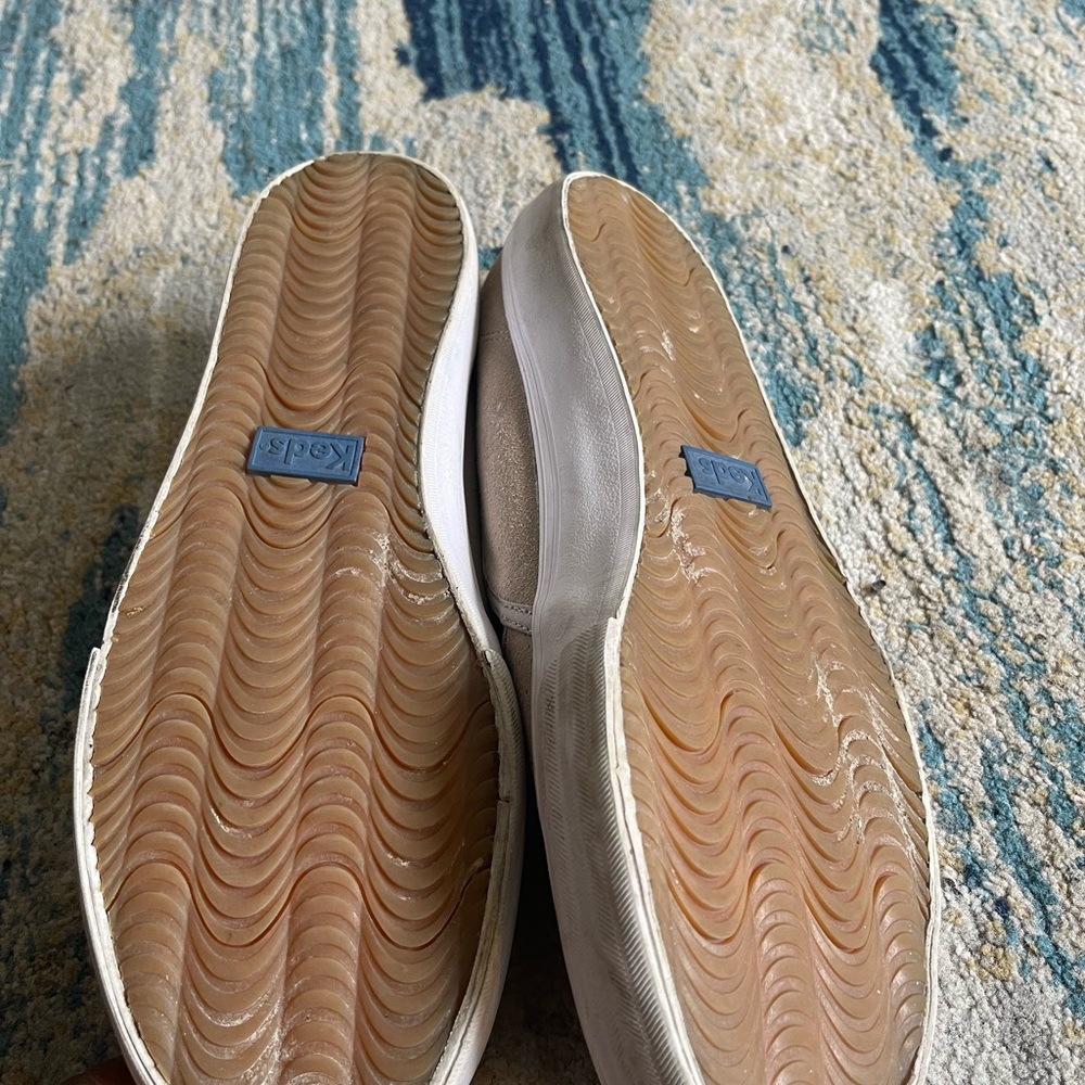 Keds Men's Beige Perforated Slip-On Loafers - Picture 3 of 3